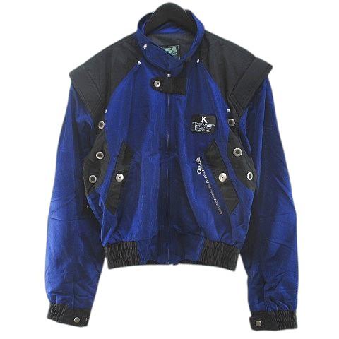 キスレーシング KISS Racing オートバイ バイクウェア メッシュ ジャケット XL 青系 ...