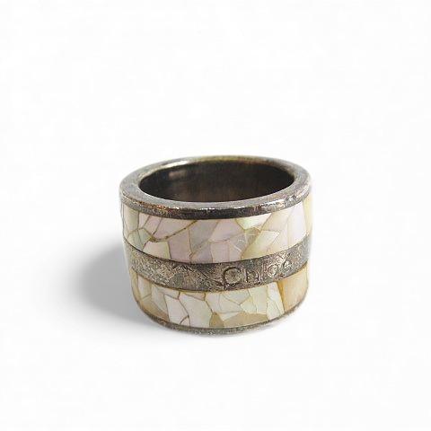 クロエ CHLOE シェルリング リング 指輪 10号 アクセサリー レディース