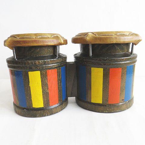 Nishimura ニシムラ 西村楽器 ウッド ボンゴ 木製 打楽器 その他