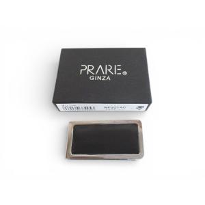 プレリーギンザ PRAIRIE GINZA メタルコードバン マネークリップ NP50140 黒系