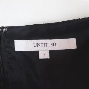 アンタイトル UNTITLED 千鳥格子 長袖...の詳細画像2
