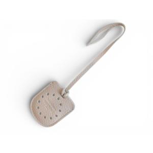 michino ミチノパリ バッグアロマ チャーム レザー アイボリー レディース