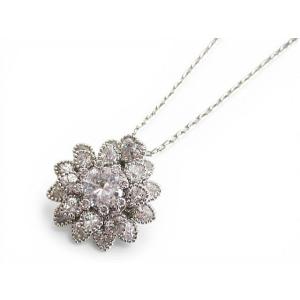 Chomel チョメル ペンダント ネックレス ラインストーン アクセサリー レディース