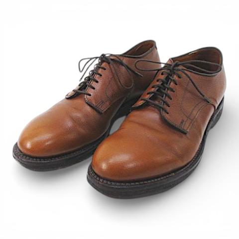 オールデン ALDEN ビジネスシューズ レースアップシューズ 6.5 ブラウン 茶系 レザー US...