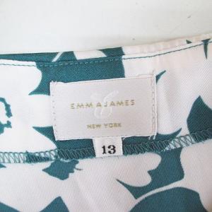 エマジェイムス EMMAJAMES 花柄 半袖...の詳細画像2