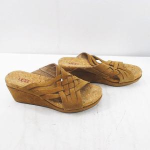 アグ UGG サンダル ミュール クロスデザイ...の詳細画像3