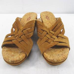 アグ UGG サンダル ミュール クロスデザイ...の詳細画像4