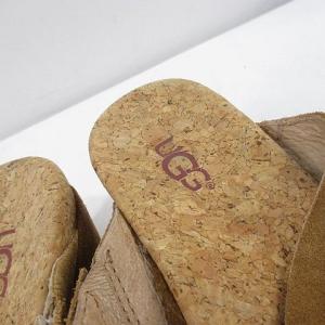 アグ UGG サンダル ミュール クロスデザイ...の詳細画像5