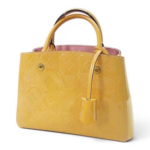 ルイヴィトン LOUIS VUITTON モノグラム ヴェルニ M50169 モンテーニュBB トー...