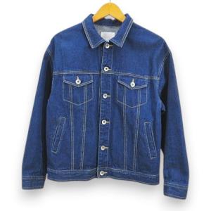 エヘカソポ サマンサモスモス ehka sopo SM2 長袖 デニムジャケット M 紺系 ネイビー サイドポケット 胸ポケット レディース