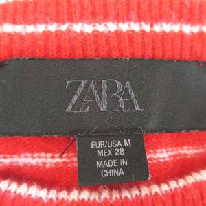 ザラ ZARA ボーダー 長袖 ニット セータ...の詳細画像2