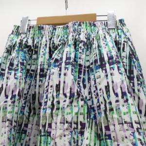 hunch ハンチ 膝丈 スカート M 紫 パ...の詳細画像3