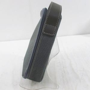 ブルガリ BVLGARI メイクポーチ グレー...の詳細画像1