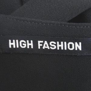 HIGH FASHION 七分袖 膝丈 プリー...の詳細画像2