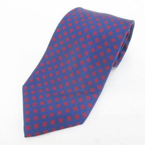 ブルックスブラザーズ BROOKS BROTHERS 水玉 ドット シルク 絹 ネクタイ レギュラータイ 紺系 ネイビー アメリカ製 メンズ