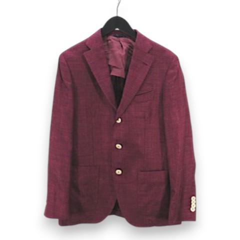 ATORRE ラトーレ 長袖 シングル ジャケット 赤系 レッド ボタン メンズ