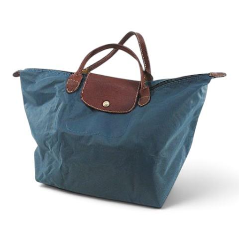 ロンシャン LONGCHAMP プリアージュ トートバッグ ブルー系  レディース