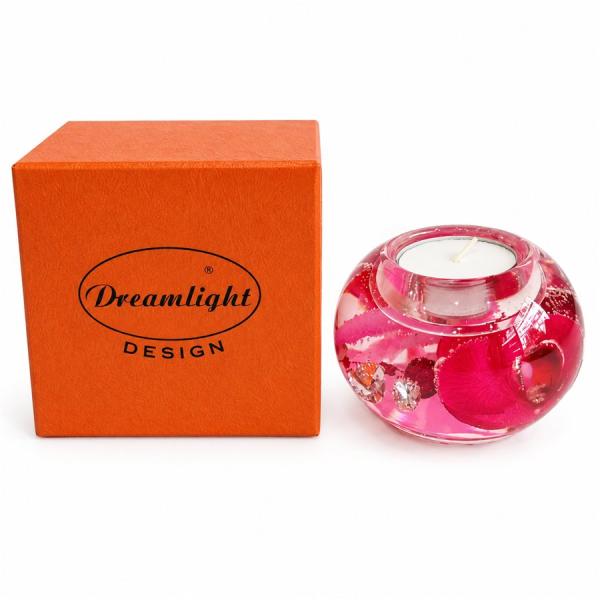 未使用品 Dreamlight ドリームライト オーキッドダイヤモンド キャンドルホルダー ピンク ...