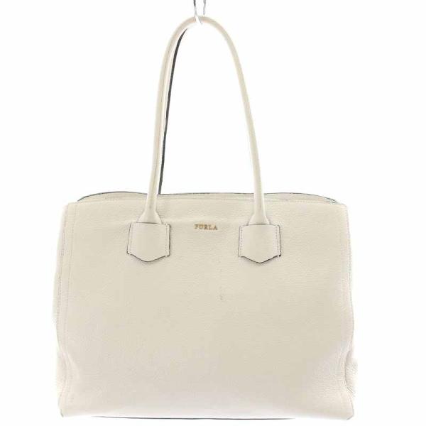 フルラ FURLA トートバッグ ハンドバッグ レザー 白 ホワイト F7591 /YI27 レディ...