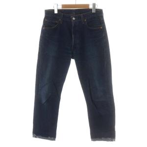 リーバイス Levi's 501 977 デニムパンツ ジーンズ ジーパン ボタンフライ W30L32 M 紺 ネイビー USA製 /AN22 メンズ