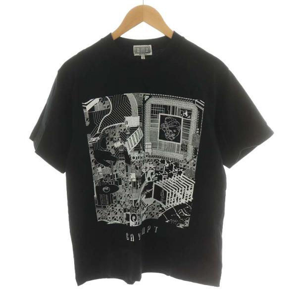 C.E シーイー CAVEMPT Tシャツ カットソー 半袖 コットン S 黒 ブラック /AN17...