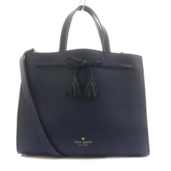 ケイトスペード KATE SPADE ショルダーバッグ ハンドバッグ 2way タッセルリボン レザ...