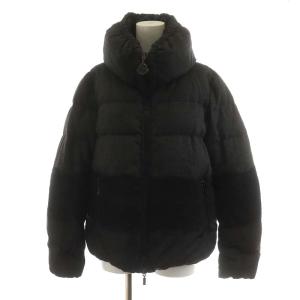 モンクレール MONCLER ARBOUSIER ダウンジャケット ウール アウター 1 M 黒 ブ...