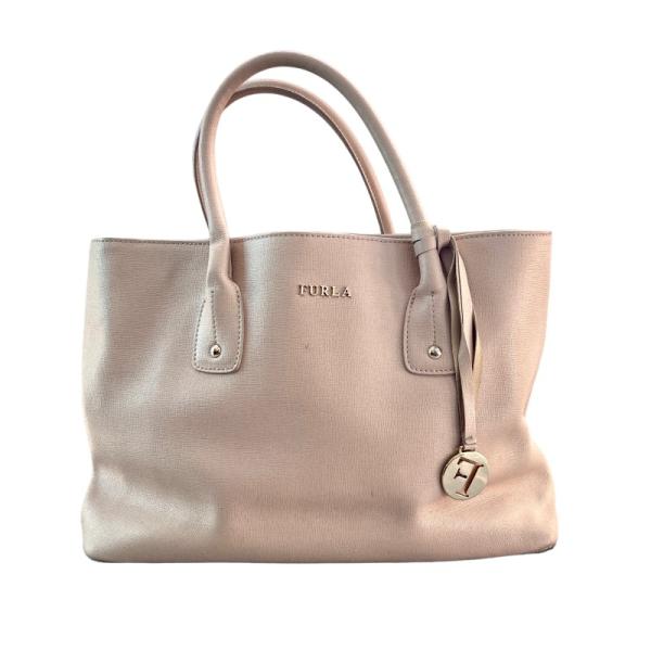 フルラ FURLA ハンド ショルダー 2WAY バッグ ベージュ レディース