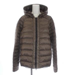 カナダグース CANADA GOOSE 22AW Roxboro Hoody Cross Dye ダウンジャケット アウター ジップアップ フード M 茶 ブラウン 2225LB1｜vectorpremium