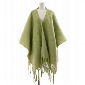 希少 LOEWE ロエベ マフラー ストール ショール レザー カシミヤ  