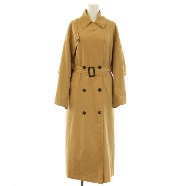 クラネ CLANE BACK FRILL TRENCH COAT バックフリルトレンチコート スプリ...