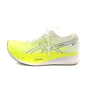 アシックス asics S4 HAZARD GREEN WHITE ランニングシューズ スニーカー 25.5cm 黄 イエロー 白 ホワイト 1013A129-300｜vectorpremium