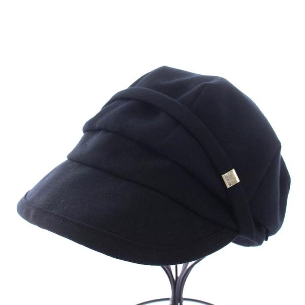 カシラ CA4LA DARTS WORK CAS 帽子 キャスケット 黒 ブラック TAM02495...