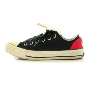 コンバース CONVERSE Disney ALL STAR オールスター ミッキーマウス ローカットスニーカー シューズ US5 24cm 黒 ブラック 白 ホワイト