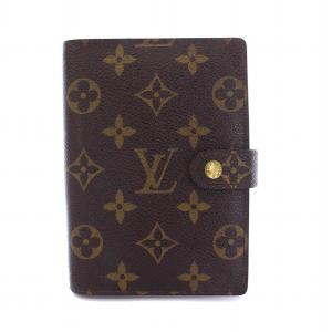 ルイヴィトン LOUIS VUITTON アジェンダ PM モノグラム 手帳カバー 6リング 茶 ブラウン ベージュ R20005 /NW40 ■OH レディース｜vectorpremium