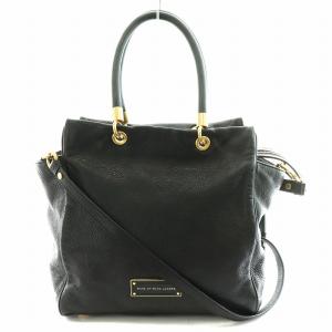 マークバイマークジェイコブス MARC by MARC JACOBS ショルダーバッグ ハンドバッグ トートバッグ 2way レザー 黒｜vectorpremium