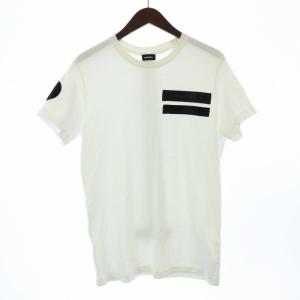 ディーゼル DIESEL Patrol T-Shir Tシャツ カットソー ロゴ 半袖 M 白 ホワイト /FQ メンズ｜vectorpremium