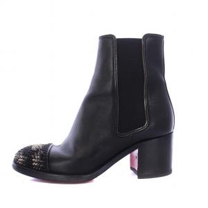 値下げ！正規品ルブタン スタッズサイドゴアブーツ　1回着用 Christian Louboutin（クリスチャンルブタン） 【超美品】 ルブタン