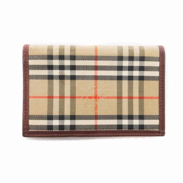 バーバリー ロンドン BURBERRY LONDON 手帳 ノバチェック レザー 文具 ベージュ /...