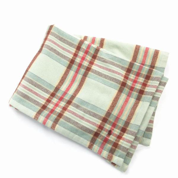 未使用品 ラルフローレン RALPH LAUREN リッチフィールプラッドハーフコットンブランケット...