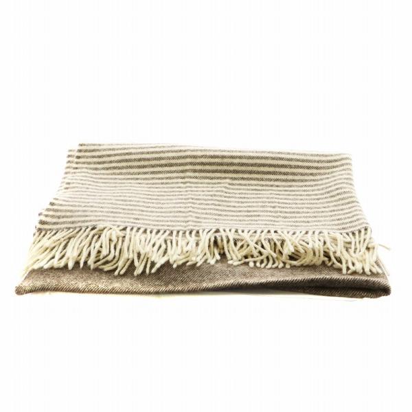 シルケボーウルドスピンデリ silkeborg uldspinderi ブランケット フリンジ ウー...