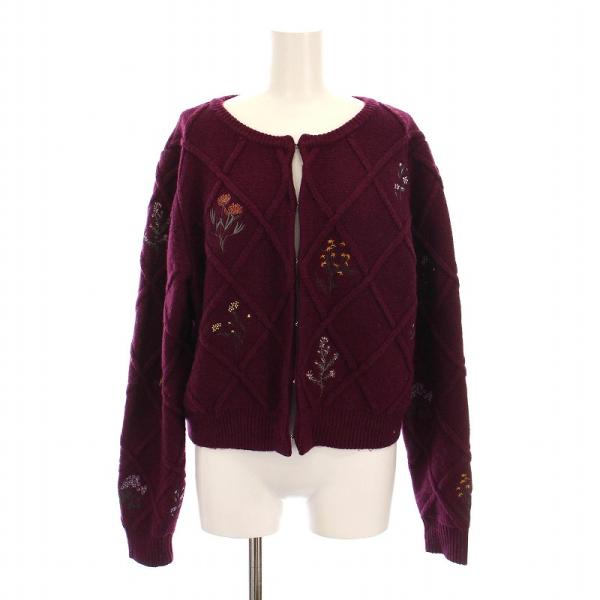 アメリヴィンテージ Ameri VINTAGE FLOWER EMBROIDERY CARDIGAN...