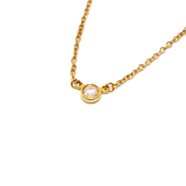 ティファニー TIFFANY &amp; CO. バイザヤード ダイヤモンド ネックレス ペンダント 750...