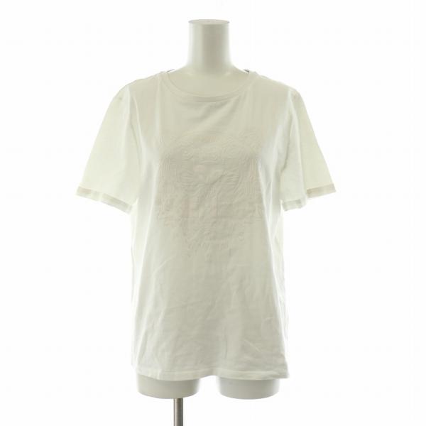ケンゾー KENZO Tシャツ 半袖 プルオーバー クルーネック M ホワイト FA52TS8244...