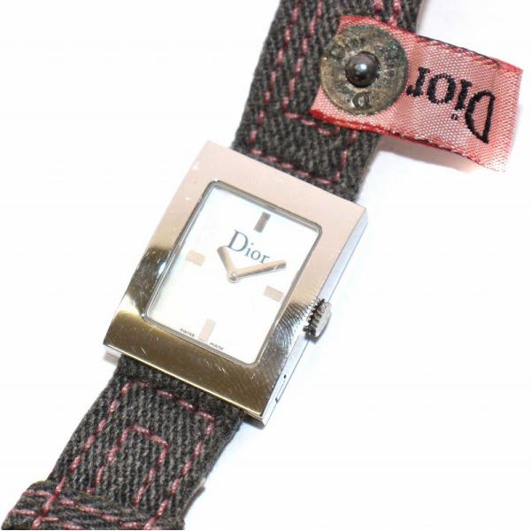 クリスチャンディオール Christian Dior マリス 腕時計 シェル文字盤 クォーツ シルバ...