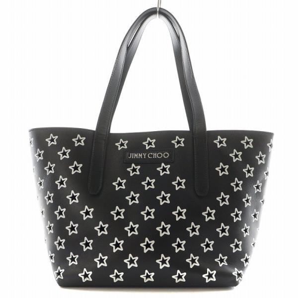 ジミーチュウ JIMMY CHOO ソフィアS トートバッグ ハンドバッグ スター 星 パンチング ...