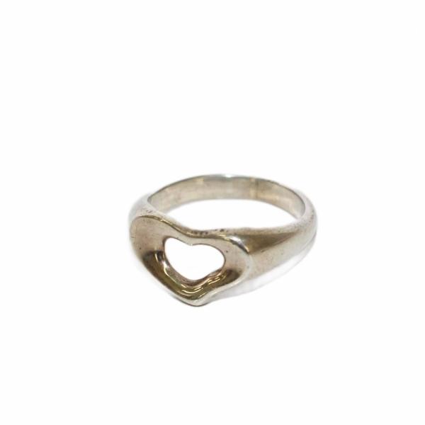 ティファニー TIFFANY &amp; CO. オープンハートリング 指輪 SILVER925 8号 シル...