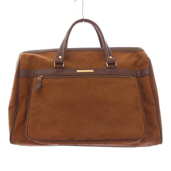 ピエールカルダン Pierre Cardin ボストンバッグ ハンドバッグ キャンバス レザー 切替...