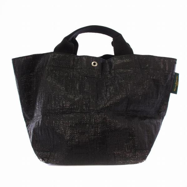 エルベシャプリエ Herve Chapelier マルシェバッグ ハンドバッグ 黒 2012PP /...