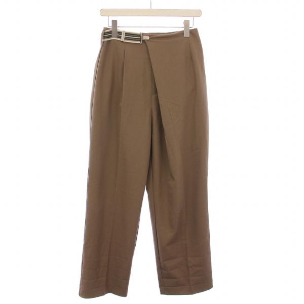 アメリヴィンテージ Ameri VINTAGE スラックスパンツ ラップ 巻き ジップフライ ストレ...